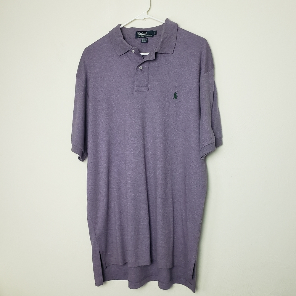 Polo Ralph Lauren Purple Polo Shirt Size L